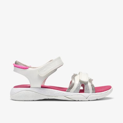 Sandales Cuir/Synthétique Coupe Large OSIAN BRILL K CLARKS