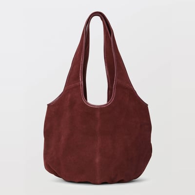Tote bag en cuir MONOPRIX