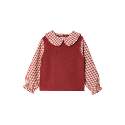 Pull col claudine VERTBAUDET