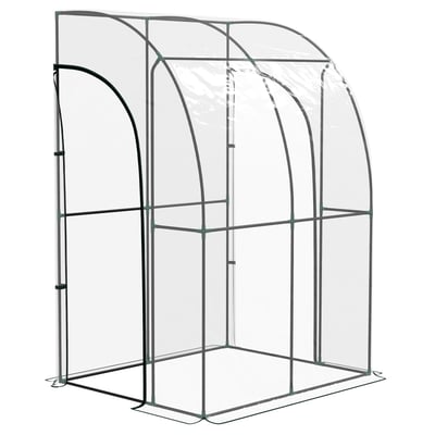 Serre PVC Transparent OUTSUNNY