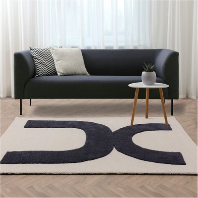 Abstract Balance Pattern Rug in 100% Wool SO'HOME