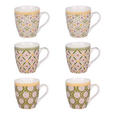 Coffret de 6 tasses   23 cl-CHESTER TABLE PASSION