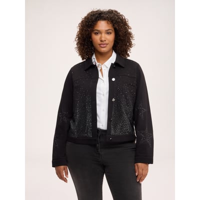 Sweat avec appliqués en forme d'étoile FIORELLA RUBINO