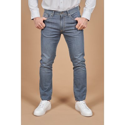 Jean slim stretch fin texturé MCS