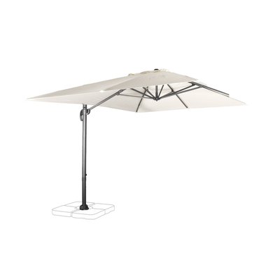Parasol déporté rectangulaire 3x4m WIMEREUX SWEEEK