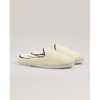 Mules en bouclette de laine ANGARDE