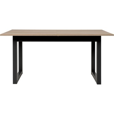 Table à manger extensible effet chêne - NORA HOMIFAB