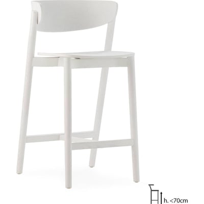 Tabouret haut en frêne massif RECOLLECTION