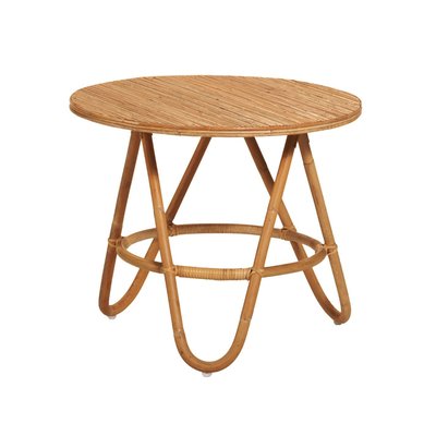 Table basse en rotin grand modèle DIABOLO KOK