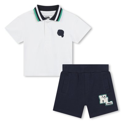 Ensemble polo et bermuda KARL LAGERFELD KIDS