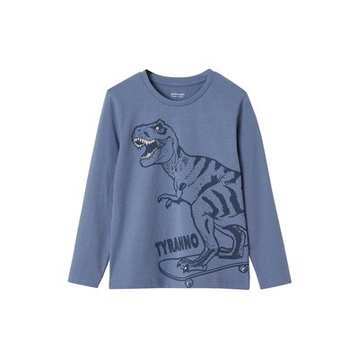 Tee-shirt imprimé Basics manches longues VERTBAUDET