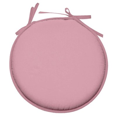 Galette de chaise ronde Unie Pop color EDEN