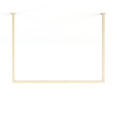 Rail à vêtements en acier 60cm M RUBI METALLBUDE