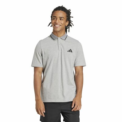 Polo em piqué, com logótipo pequeno, Essentials ADIDAS SPORTSWEAR