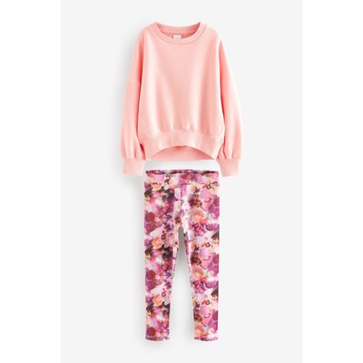 Sweat et legging à fleurs, ensemble NEXT
