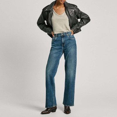 Jean Coupe Large, Taille Haute - Hazel PEPE JEANS