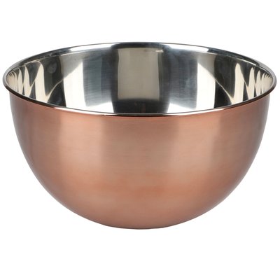 Saladier en inox doré rose 25x25x12cm WADIGA
