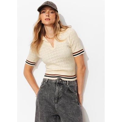 Pull polo manches courtes PROMOD