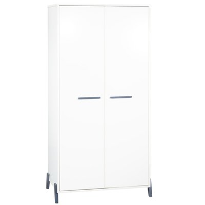 Armoire bébé 2 portes sur pieds en bois BABY PRICE