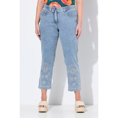 Jean 7/8 Mona, dentelle d'ourlet ULLA POPKEN
