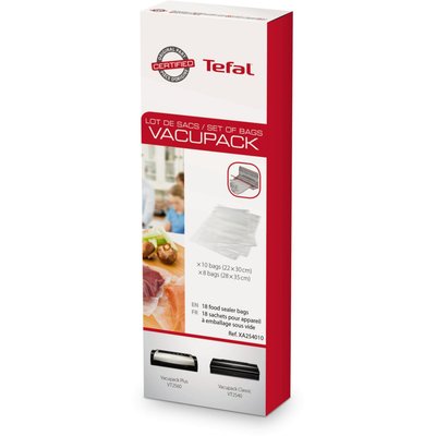 Lot De Sacs Vacupack Xa254010 TEFAL