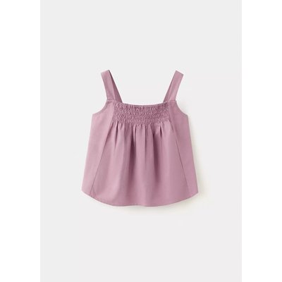Blouse coton lin MANGO KIDS