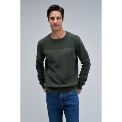 PULL EN MAILLE AVEC TEXTURE SALSA JEANS