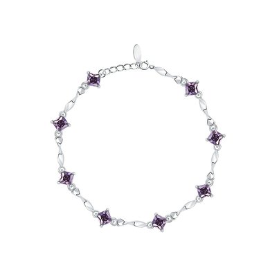 Bracelet en argent 925 et oxyde de zirconium CLEOR