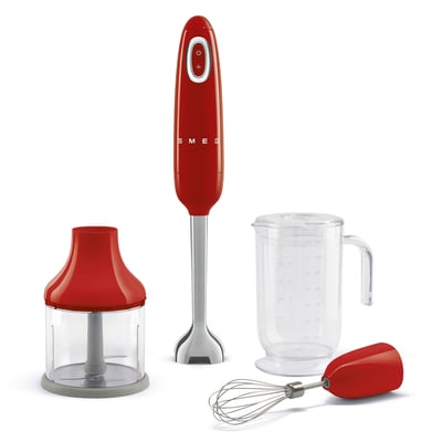 Mixeur plongeant avec accessoires HBF03 SMEG