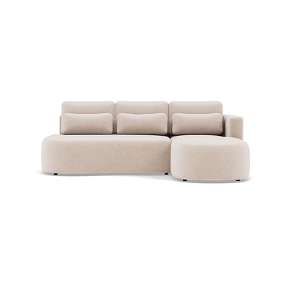Canapé d'Angle Convertible 4 places - MAHINA BEST MOBILIER