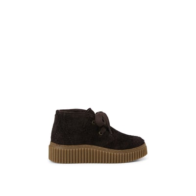 Chaussures à lacets, modèle Bianca en cuir velours souple MARC O'POLO