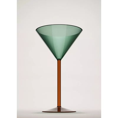 Verre à cocktail en bicolore MANGO HOME