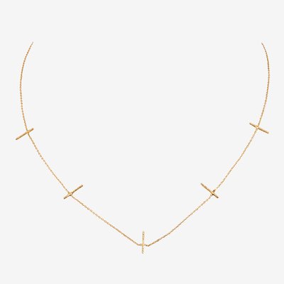 Collier doré à l'or fin DISCO CAROLINE NAJMAN