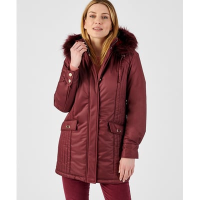 Parka Thermolactyl à piqûres fantaisie DAMART