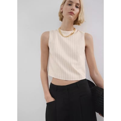 Top détail chaîne MANGO
