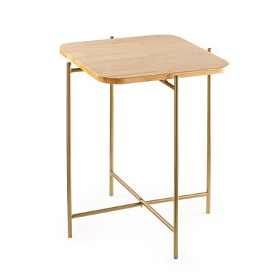 Bout de canapé carré avec pieds en Métal H56 cm - JAMIE CALICOSY