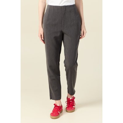 Pantalon cigarette femme gris La Redoute