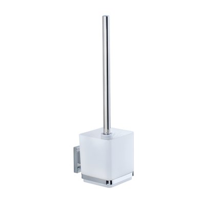 Brosse WC mural en inox et plastique QUADRO WENKO