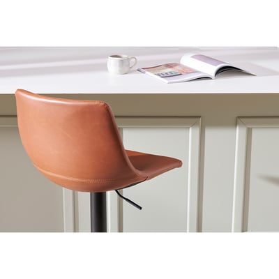 Tabourets de bar vintage réglables pivotants (lot de 2) NEW ROCK MILIBOO