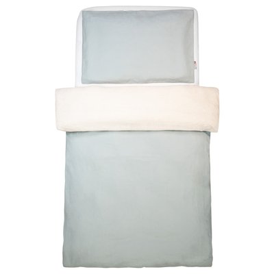 Parure de lit réversible, housse de couette et taie d'oreiller en lin lavé LINO SEVIRA KIDS