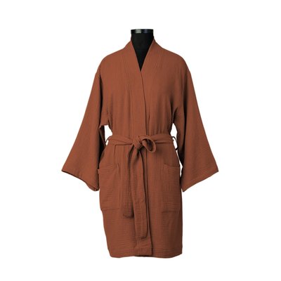 Peignoir kimono gaze de coton CARLA FEBRONIE