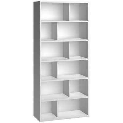 Bibliothèque Multi-rangements 6 niveaux H206 cm - 4YOU CALICOSY