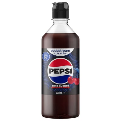 Concentré PEPSI CHERRY SANS SUCRE 440ml SODASTREAM