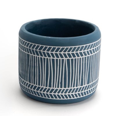 Cache pot   à lignes grand modèle AMADEUS