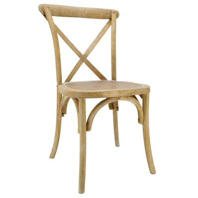 Chaise en orme empilable Bistro AUBRY GASPARD