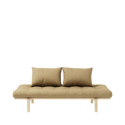 Daybed en bois naturel et tissu - PACE KARUP DESIGN