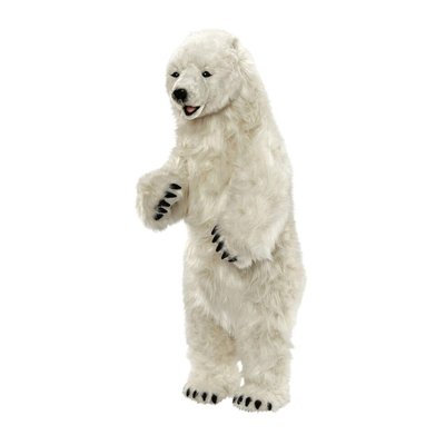 Peluche Geante Ours Polaire DresseL HANSA