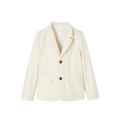 Veste de cérémonie en coton/lin VERTBAUDET