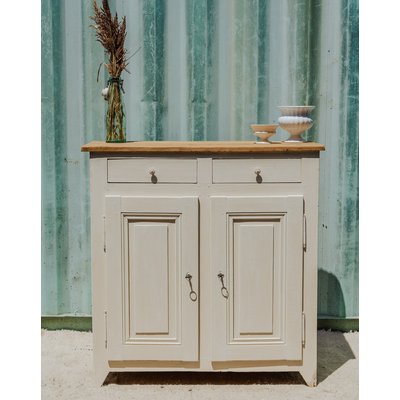 Buffet en bois crème Gilbert N°1542 - Bon état DEBONGOUT