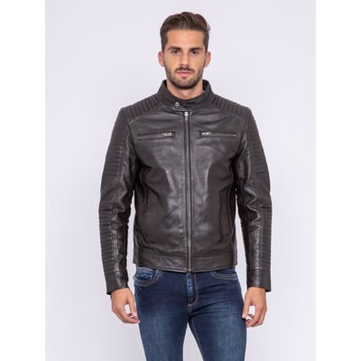 Blouson Cuir Motard Bikero RITCHIE